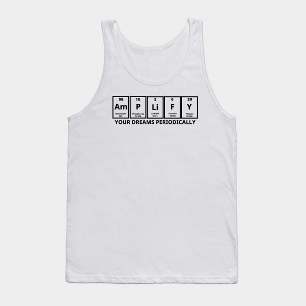 Amplify Your Dreams Periodically Tank Top by Texevod